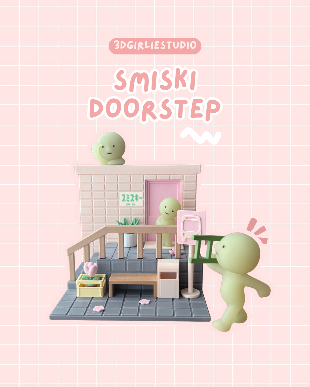 Smiski Doorstep Scene