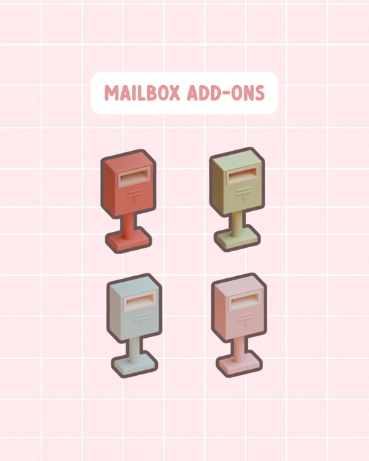 Add-On | Mini Mailbox - Japanese Post Style