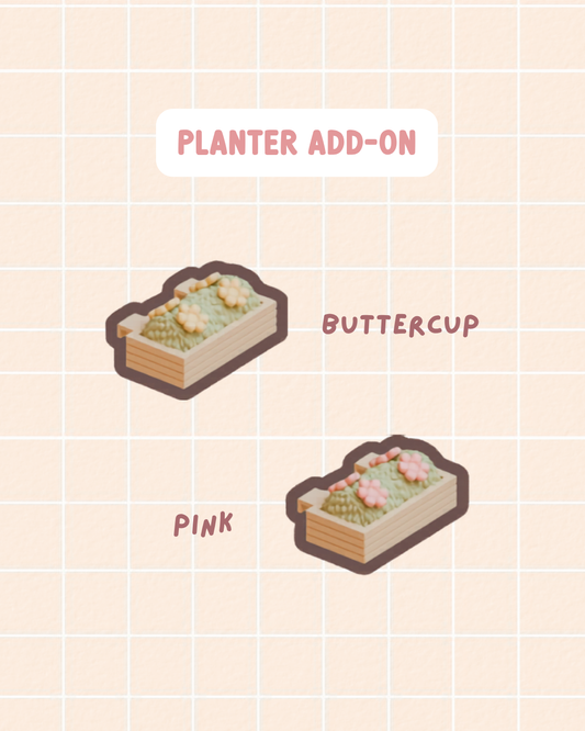 Add-On | Mini Planter with Flowers