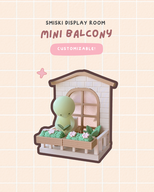 Mini Smiski Balcony