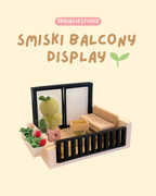 Smiski Balcony Display